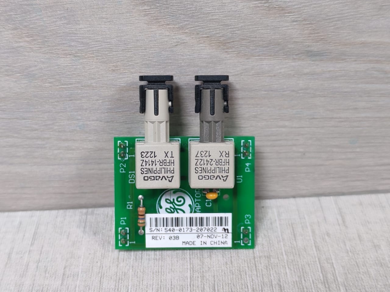 GE 820-0231 Rev.0 Fiber Optic Transmitter