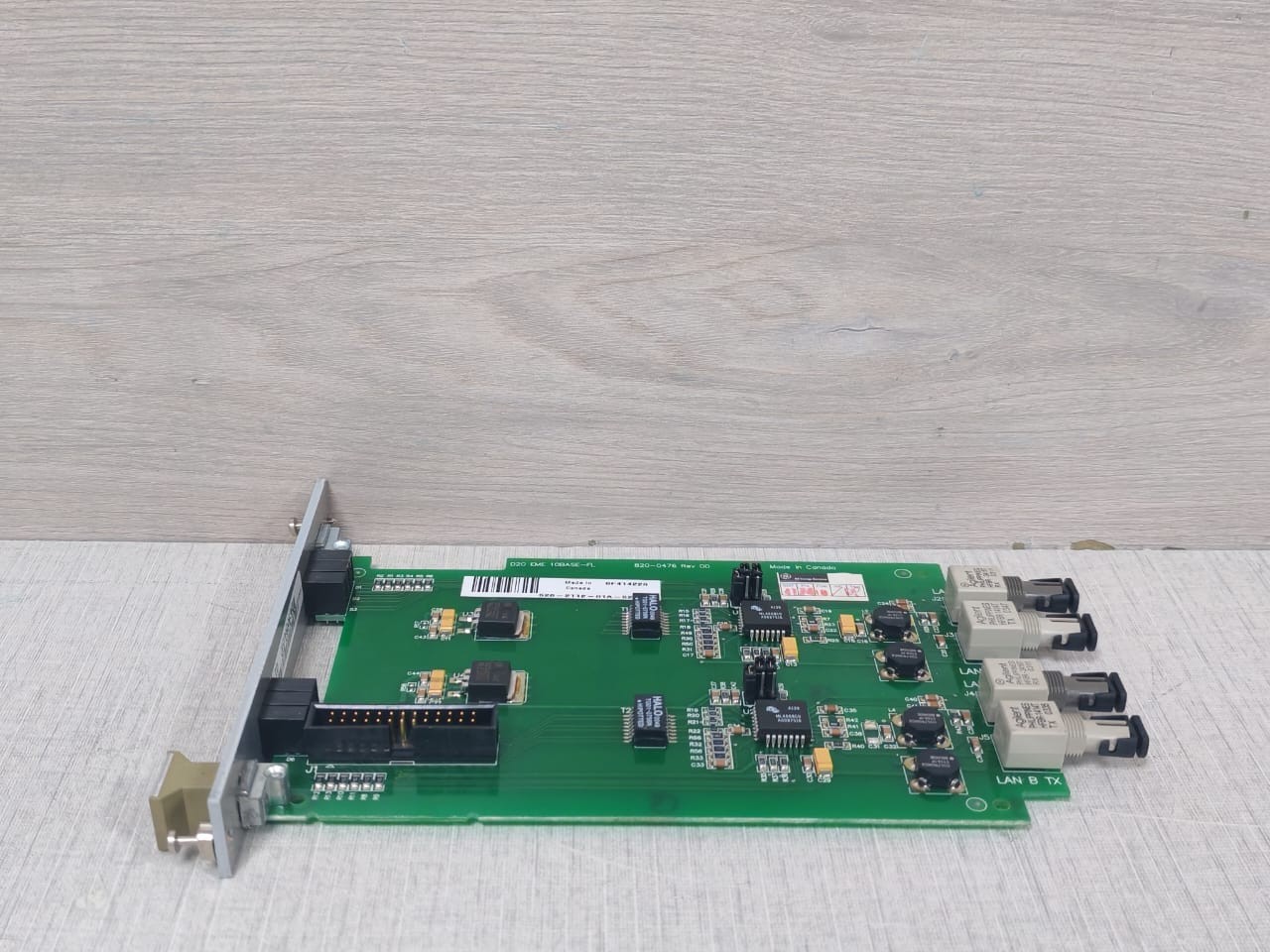 GE 820-0476 REV.00 GE 820-0476 REV.00 Digital Input Submodule D20 EME 10BASE-FL/ 10BT MIC 5