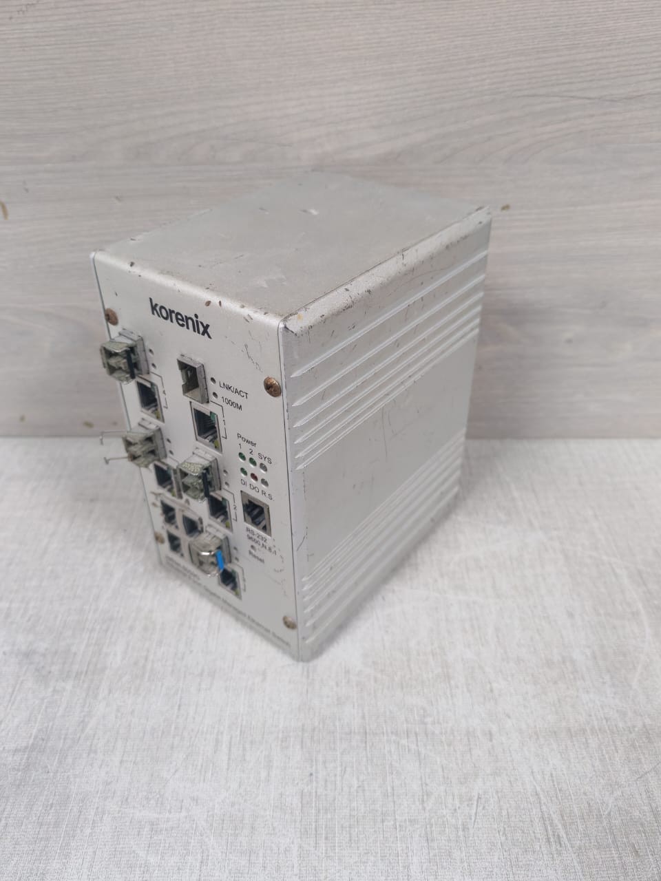 KORENIX TECHNOLOGY JETNET  6059G-W HW VERSION 1.1 KORENIX TECHNOLOGY JETNET 6059G/ 6059G-W HW VERSION 1.1 ETHERNET SWITCH 24VDC 5