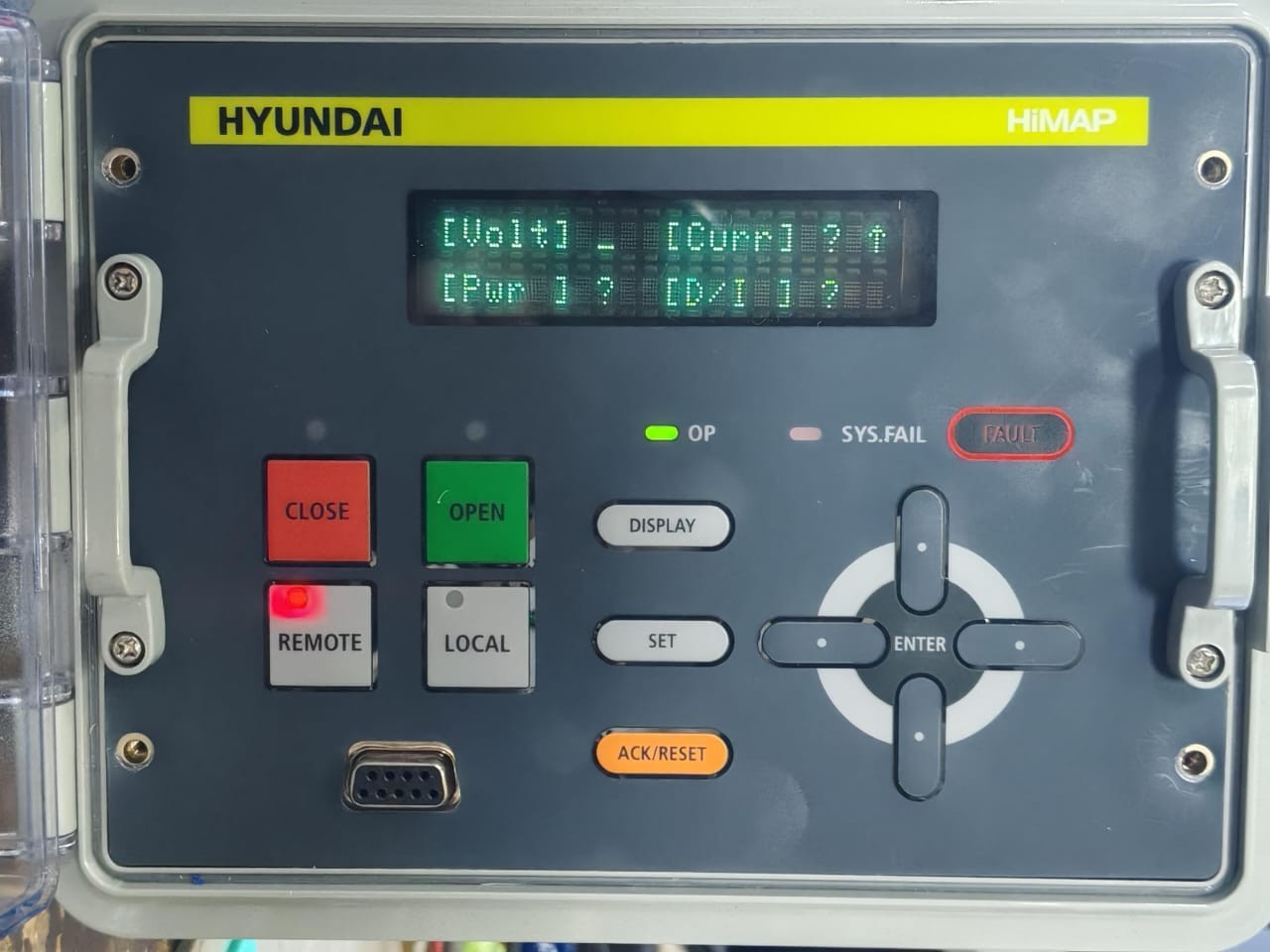 Hyundai HIMAP-FI HYUNDAI HiMAP-FI INTELLIGENT MEASURING & PROTECTION DEVICE 48V 3