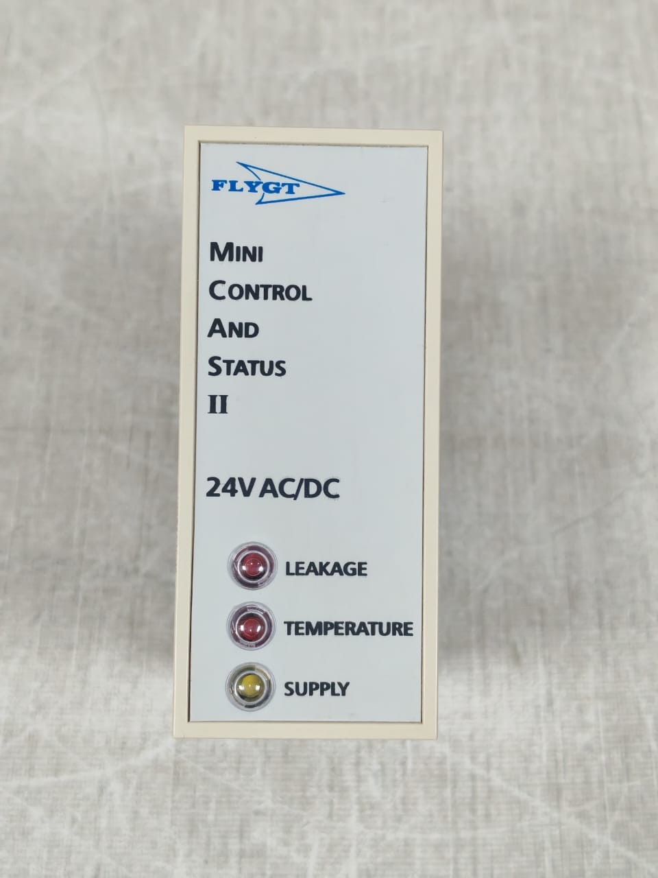 FLYGT 835857 VER.96001 FLYGT MINI CONTROL AND STATUS II P/N 835857 VER.96001 PUMP SENSOR MONITOR 24VDC 3