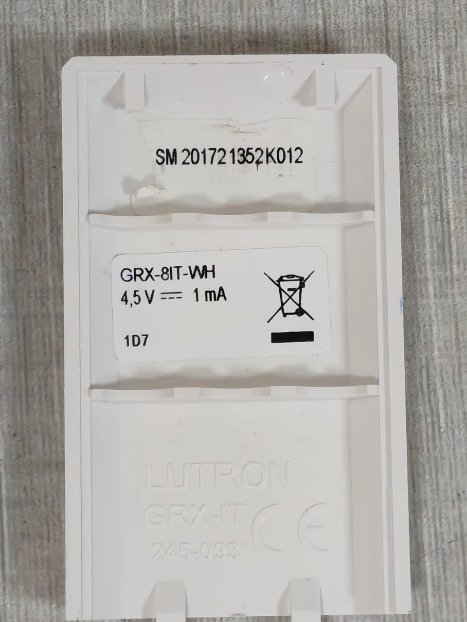 Lutron GRX-8IT-WH Lutron GRX-8IT-WH 8-Scene Wireless Remote Control 9