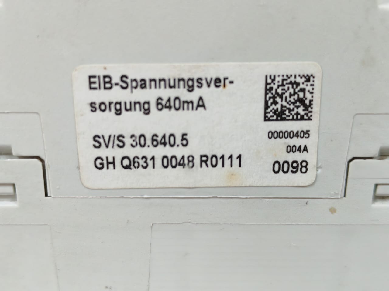 ABB GH-Q631-0048 ABB SV/S 30.640.5 GH Q631 0048 R0111 EIB POWER SUPPLY 640mA 6