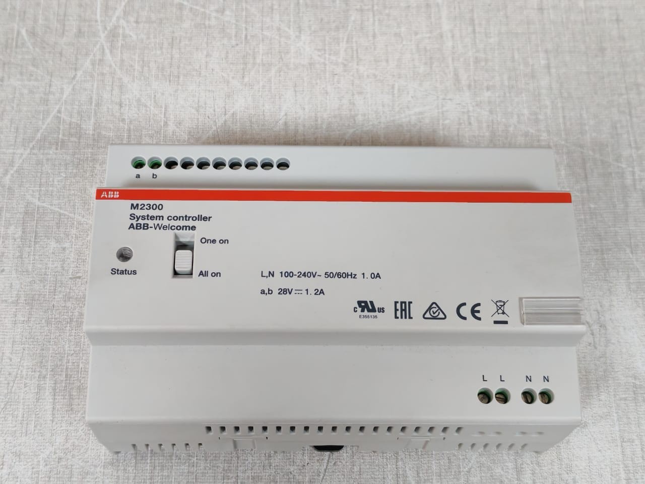 ABB M2300 2TMA070080W0011 V1.05 ABB M2300 SYSTEM CONTROLLER ABB-WELCOME 2TMA070080W0011 V1.05 9