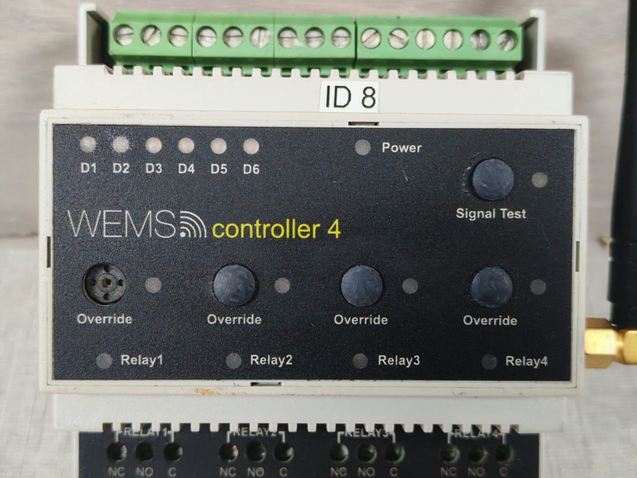WEMS CONTROLLER 4 ASD07N4 WEMS CONTROLLER 4 ASD07N4 MODULE 12VDC 3