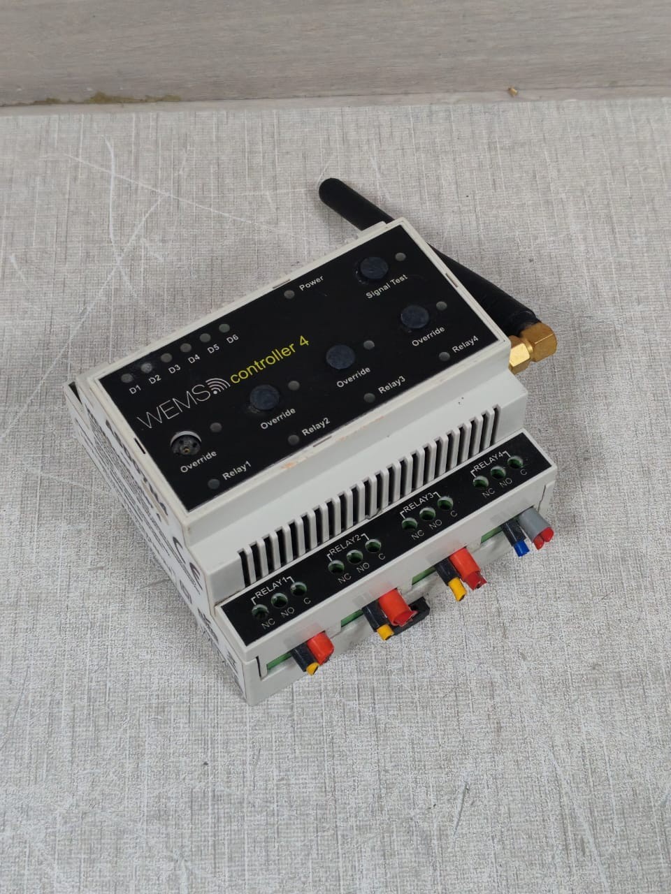 WEMS CONTROLLER 4 ASD07N4 WEMS CONTROLLER 4 ASD07N4 MODULE 12VDC 4