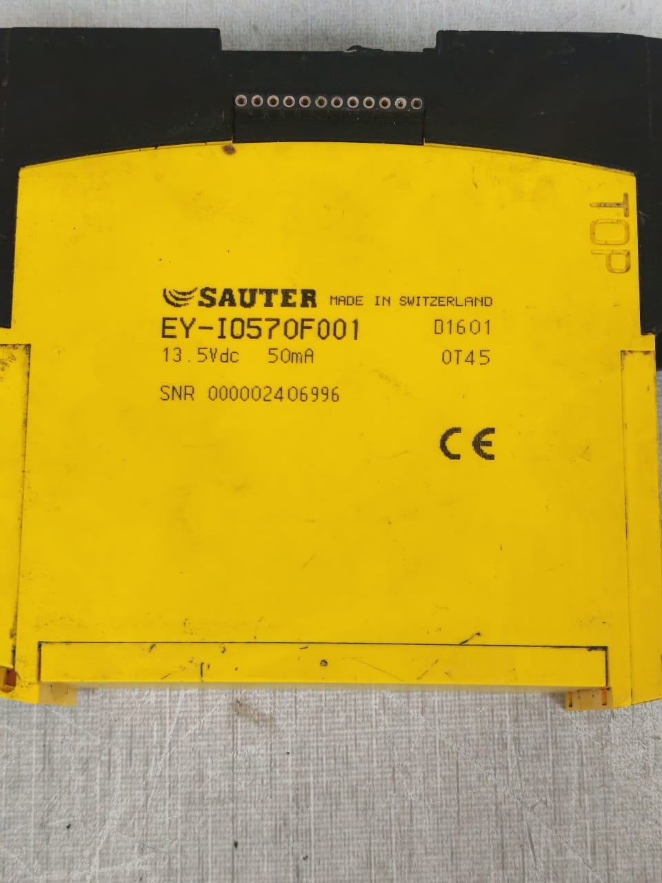 SAUTER EY-I0570F001 / MODU570 SAUTER EY-I0570F001 / MODU570 13.5VDC MODULE 7