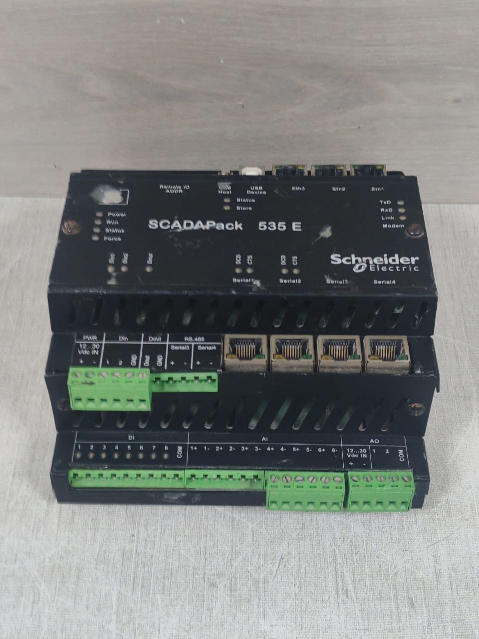 Schneider Electric TBUP535-EA56-AB00S SCHNEIDER ELECTRIC SCADAPack 535E TBUP535-EA56-AB00S SMART RTU 8