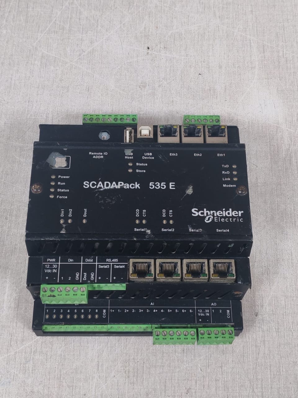 Schneider Electric TBUP535-EA56-AB00S SCHNEIDER ELECTRIC SCADAPack 535E TBUP535-EA56-AB00S SMART RTU 9