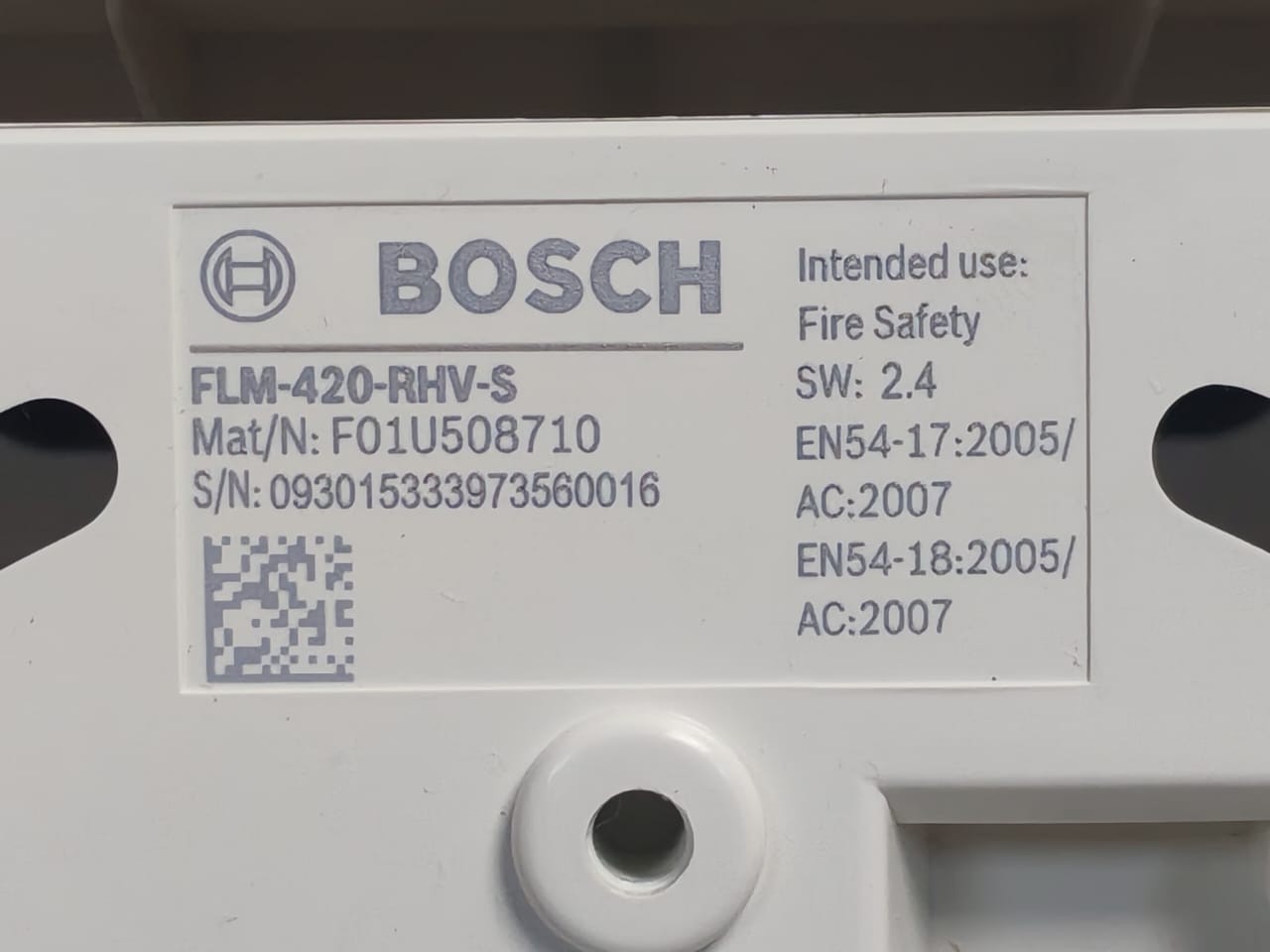Bosch FLM-420-RHV-S Bosch FLM-420-RHV-S Relay High Voltage Interface Modules F01U508710 4