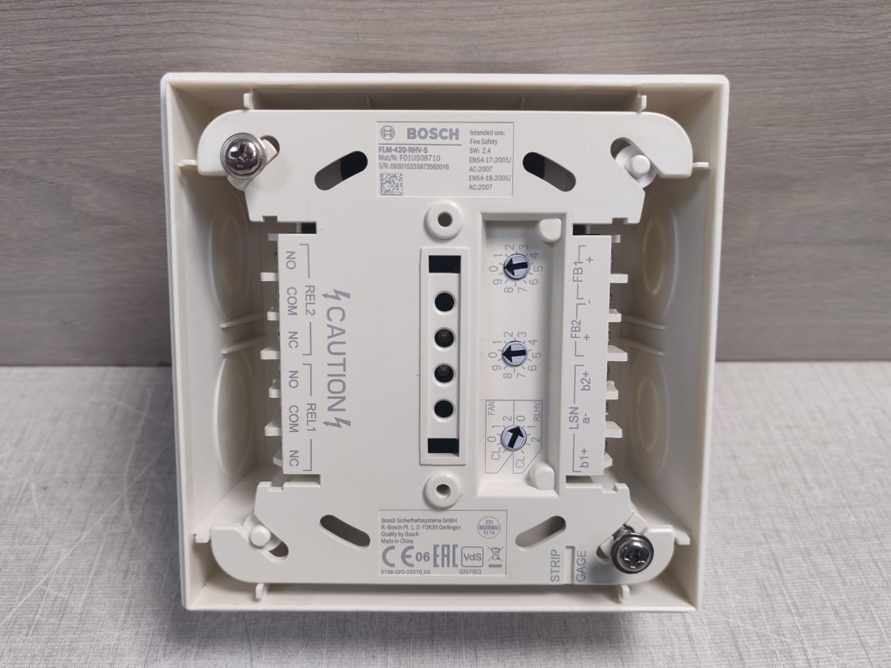 Bosch FLM-420-RHV-S Bosch FLM-420-RHV-S Relay High Voltage Interface Modules F01U508710 5