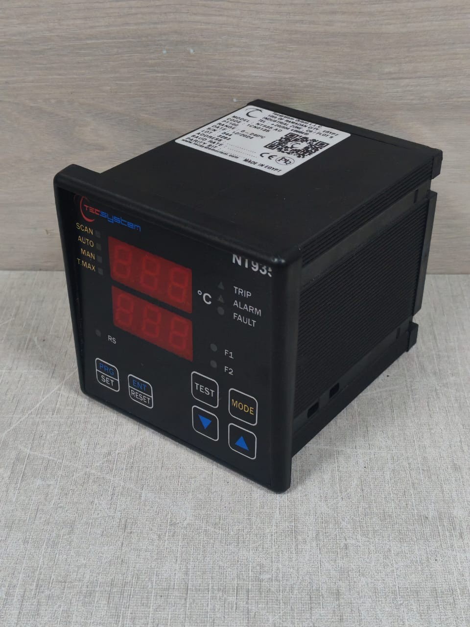 TECSYSTEM NT935/NT935 TECSYSTEM NT935/NT935 AD ELECTRIC TEMP. RELAY PROTECTION 5