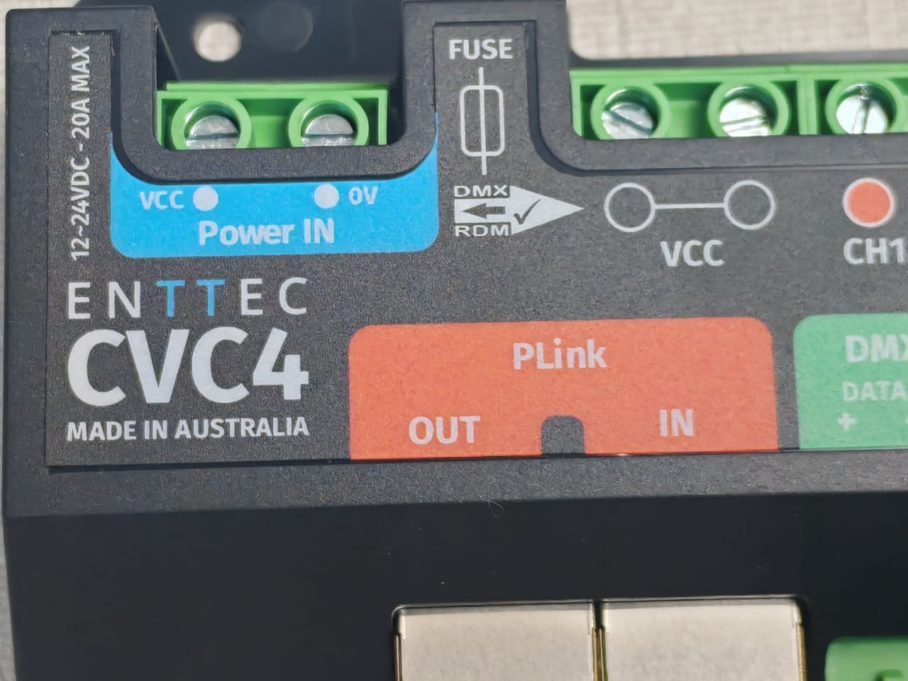 UNKNOWN CVC4 ENTTEC CVC4 CV Led Dimmer 4CH 73926 3