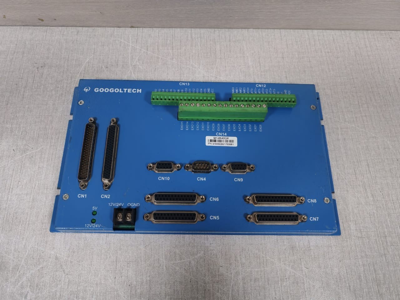 GOOGOLTECH GA1-400-ACC2-R GOOGOLTECH GA1-400-ACC2-R P/N:31002861750061 CONTROL CARD 10
