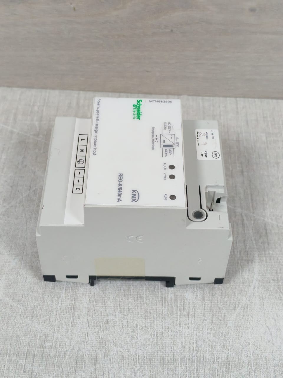 Schneider Electric MTN683890 SCHNEIDER ELECTRIC MTN683890 REG-K/640mA KNX POWER SUPPLY 6