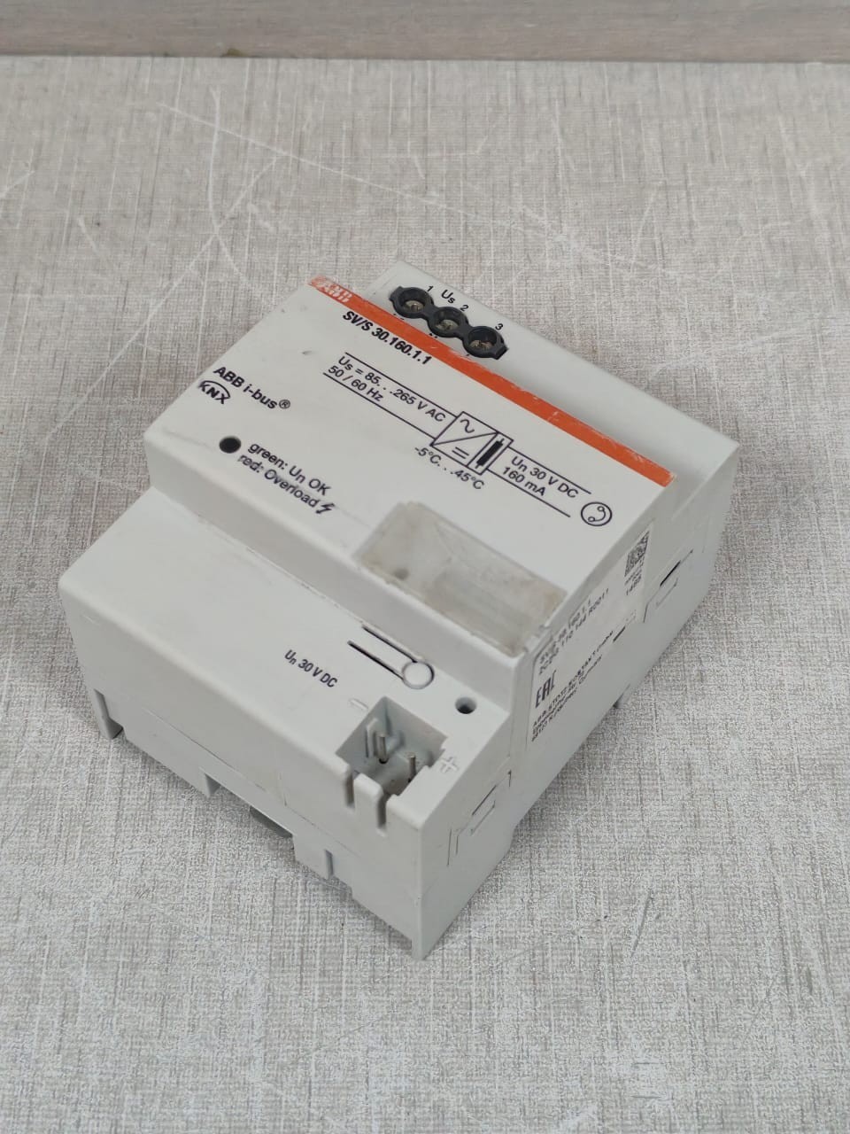 ABB SV/S 30.160.1. 2CDG1101144R0011 ABB SV/S 30.160.1. 2CDG1101144R0011 I-BUS KNX POWER SUPPLY 4