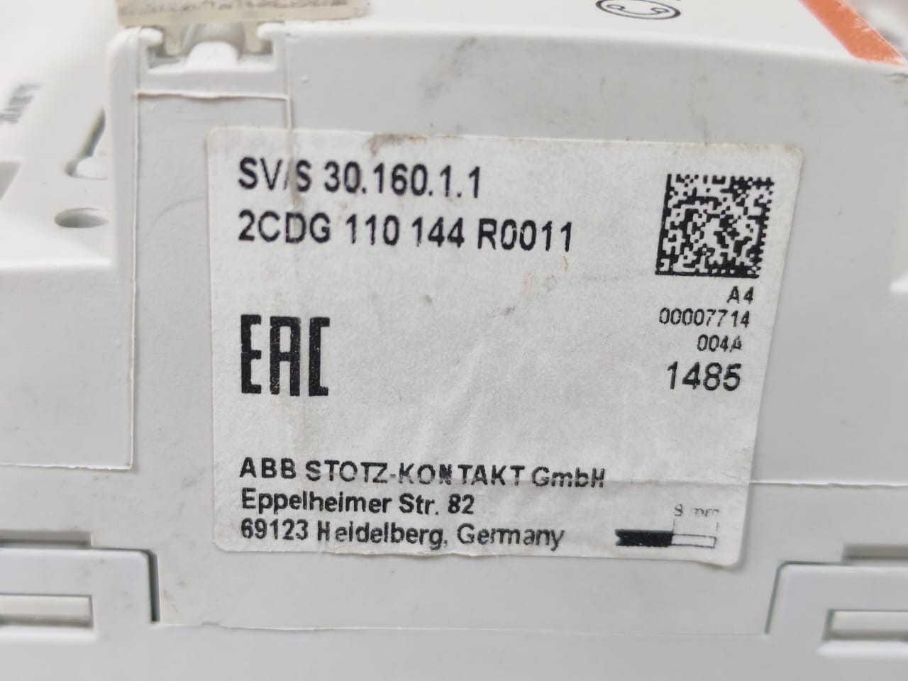 ABB SV/S 30.160.1. 2CDG1101144R0011 ABB SV/S 30.160.1. 2CDG1101144R0011 I-BUS KNX POWER SUPPLY 5