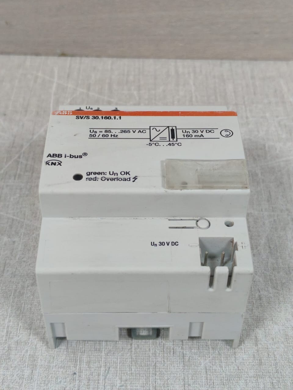 ABB SV/S 30.160.1. 2CDG1101144R0011 ABB SV/S 30.160.1. 2CDG1101144R0011 I-BUS KNX POWER SUPPLY 8