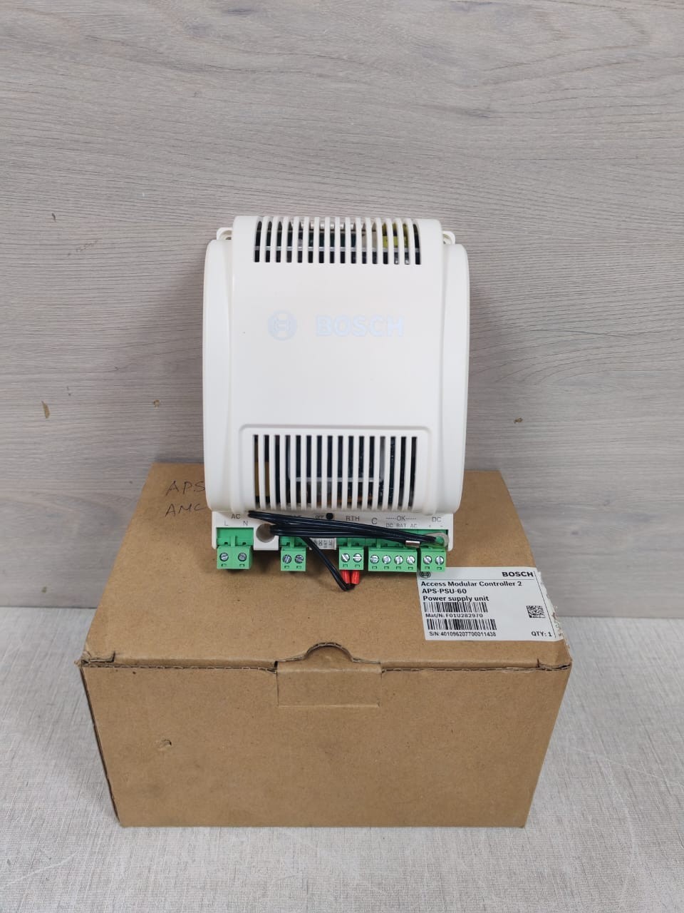 Bosch PSU-60 Bosch APS-PSU-60 Access Modular Controller 2 Power Supply Unit F01U282970 2