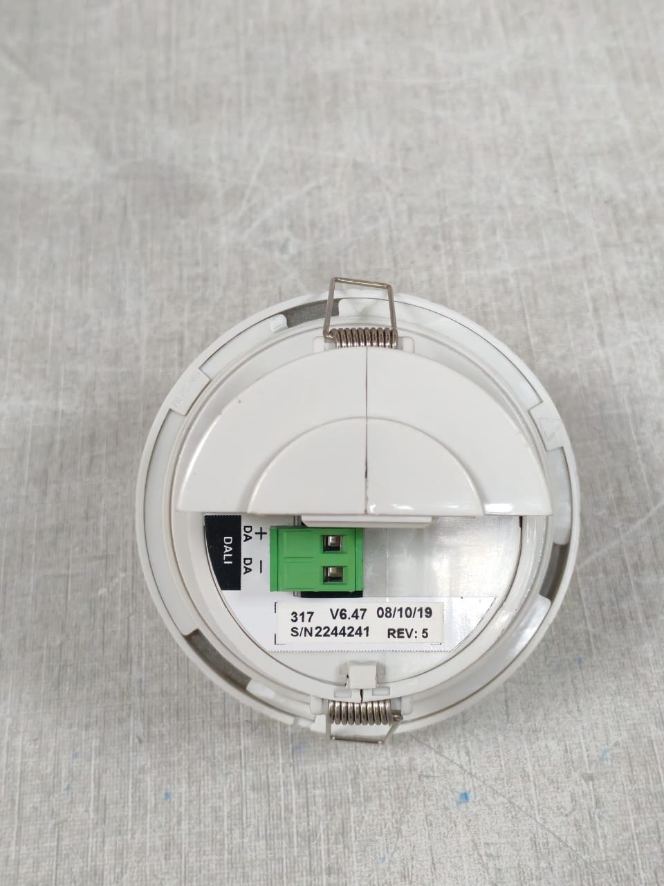 Helvar 317 HELVAR Digidim 317 High Bay PIR Detector Rev.5 S/W V6.47 6