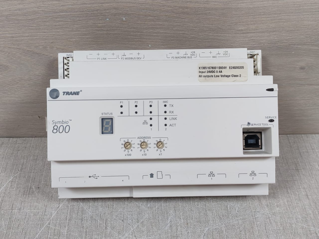 Trane X13651678001 Trane SYMBIO 800 Programmable Controller X13651678001 Rev.N 2