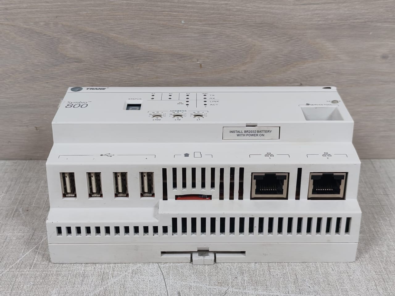 Trane X13651678001 Trane SYMBIO 800 Programmable Controller X13651678001 Rev.N 9