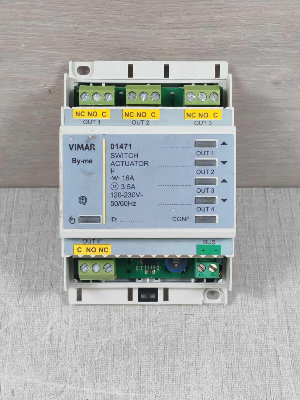 VIMAR VIMAR-01471 VIMAR 01471 Switch Actuator 120-230V 50/60Hz 2