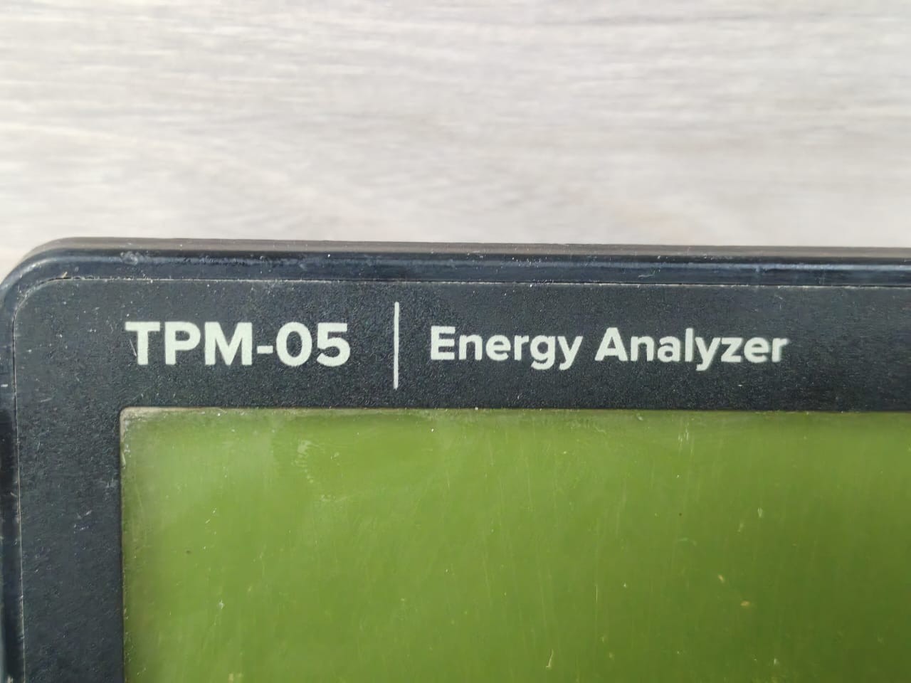 TENSE TPM-05 TENSE TPM-05 ENERGY ANALYZER 5