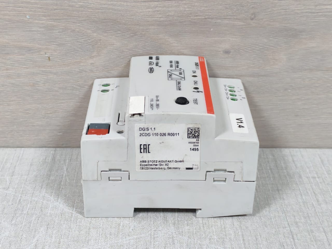 ABB R0011 ABB DG/S 1.1 DALI Gateway 2CDG 110 026 R0011 5