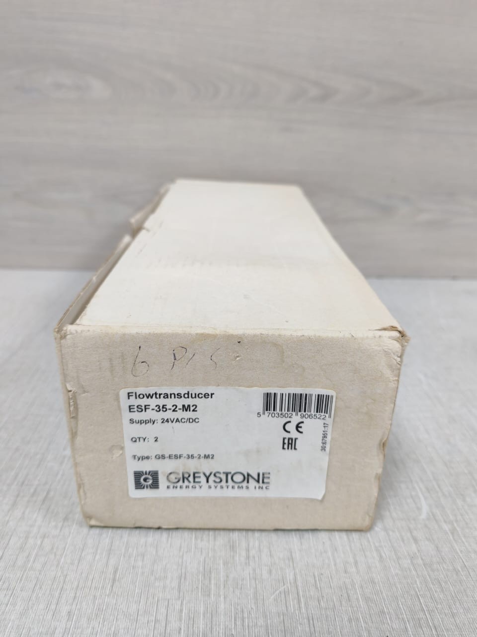 Greystone ESF-35-2 GREYSTONE ESF-35-2/ ESF-35-2-M2 Flowtransmitter 24VAC/DC 9