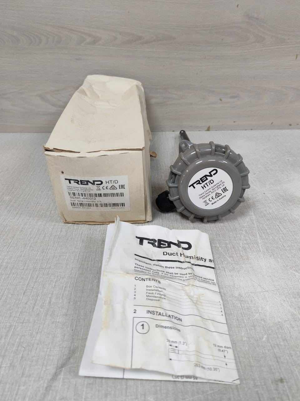 TREND HT/D Duct Humidity / Temperature Sensor SENH-440012