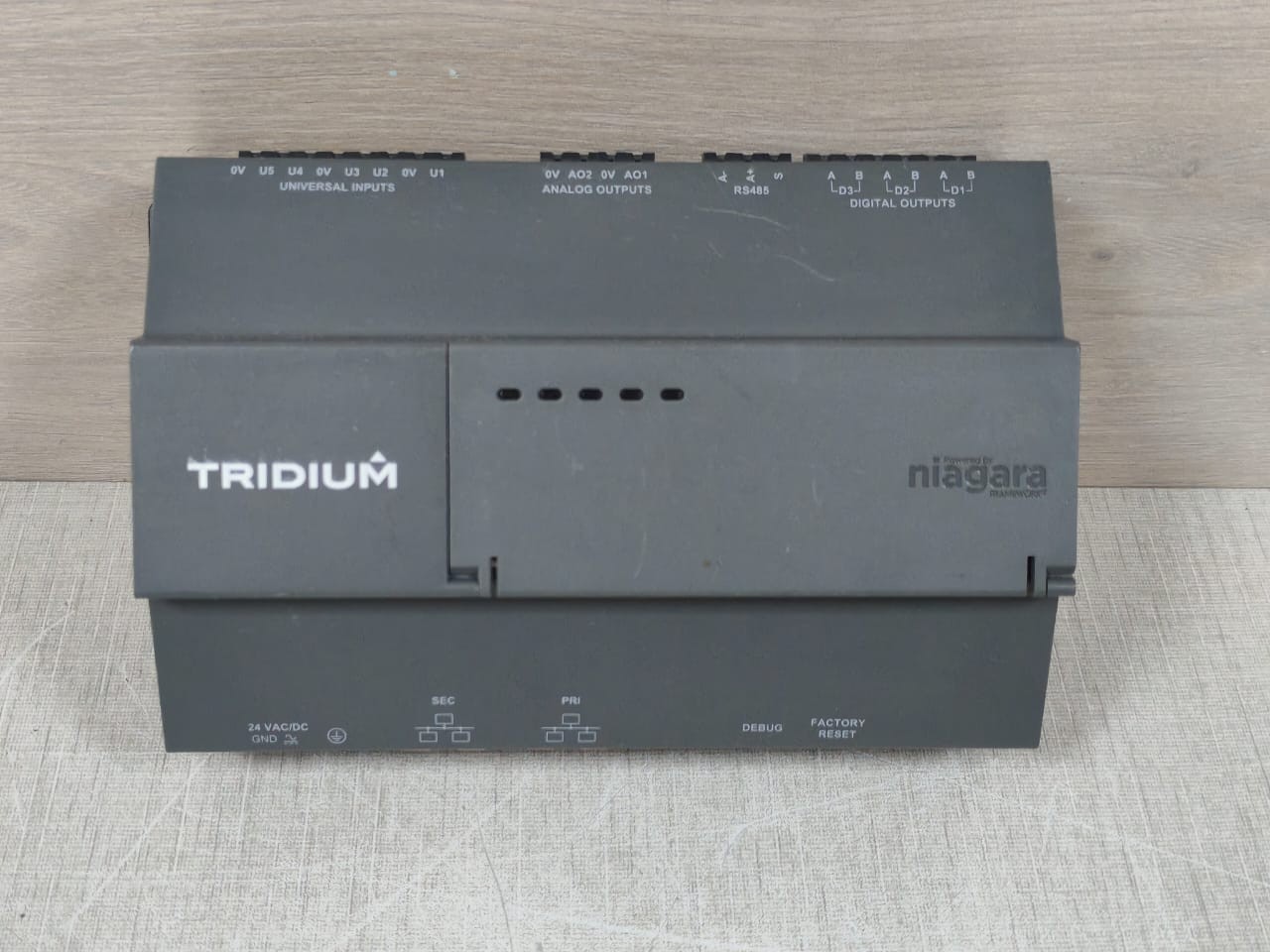 TRIDIUM EDGE10 TRIDIUM POWERED BY NIAGARA 14039-T EDGE10 CONTROLLER 2