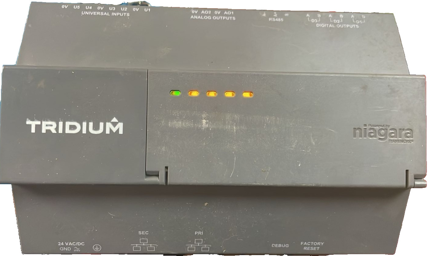 TRIDIUM POWERED BY NIAGARA 14039-T EDGE10 CONTROLLER