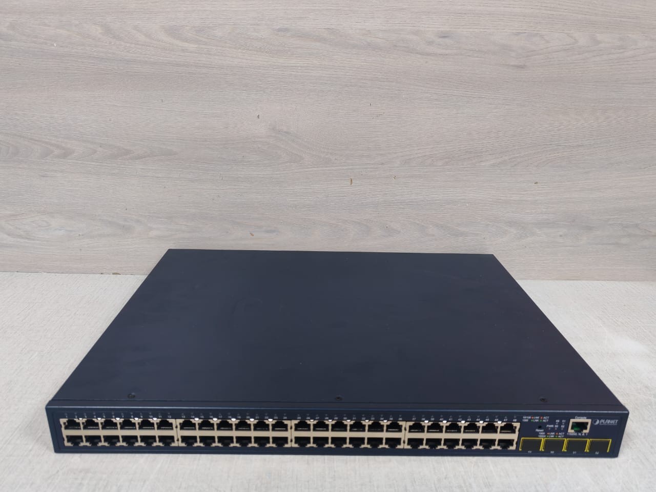 UNKNOWN PORT-10 PLANET GS-4210-48T4S(V2) 48-Port 10/100/1000T+4-Port 100/1000X SFP Switched 3