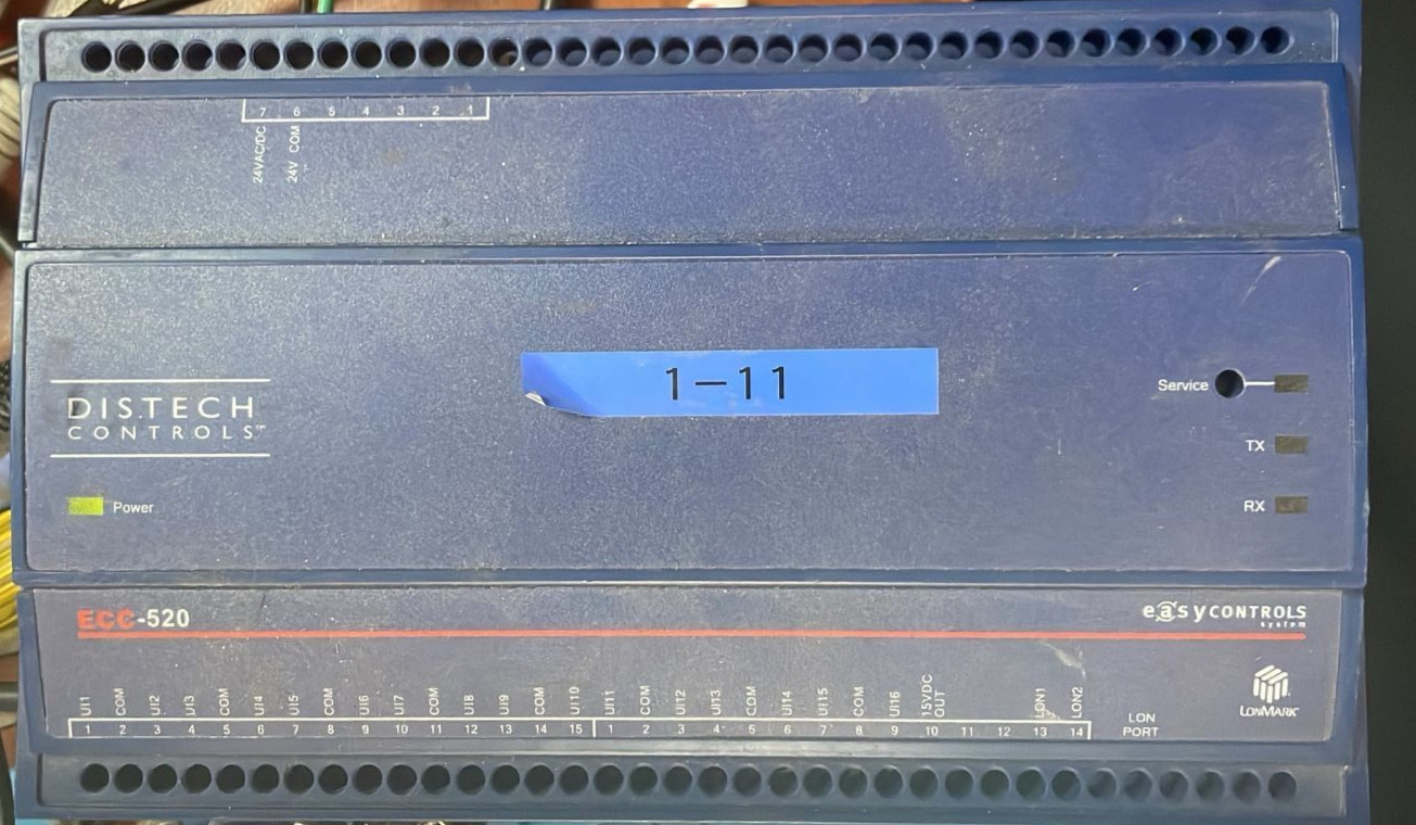 DISTECH CONTROLS ECC-520 CONTROLLER