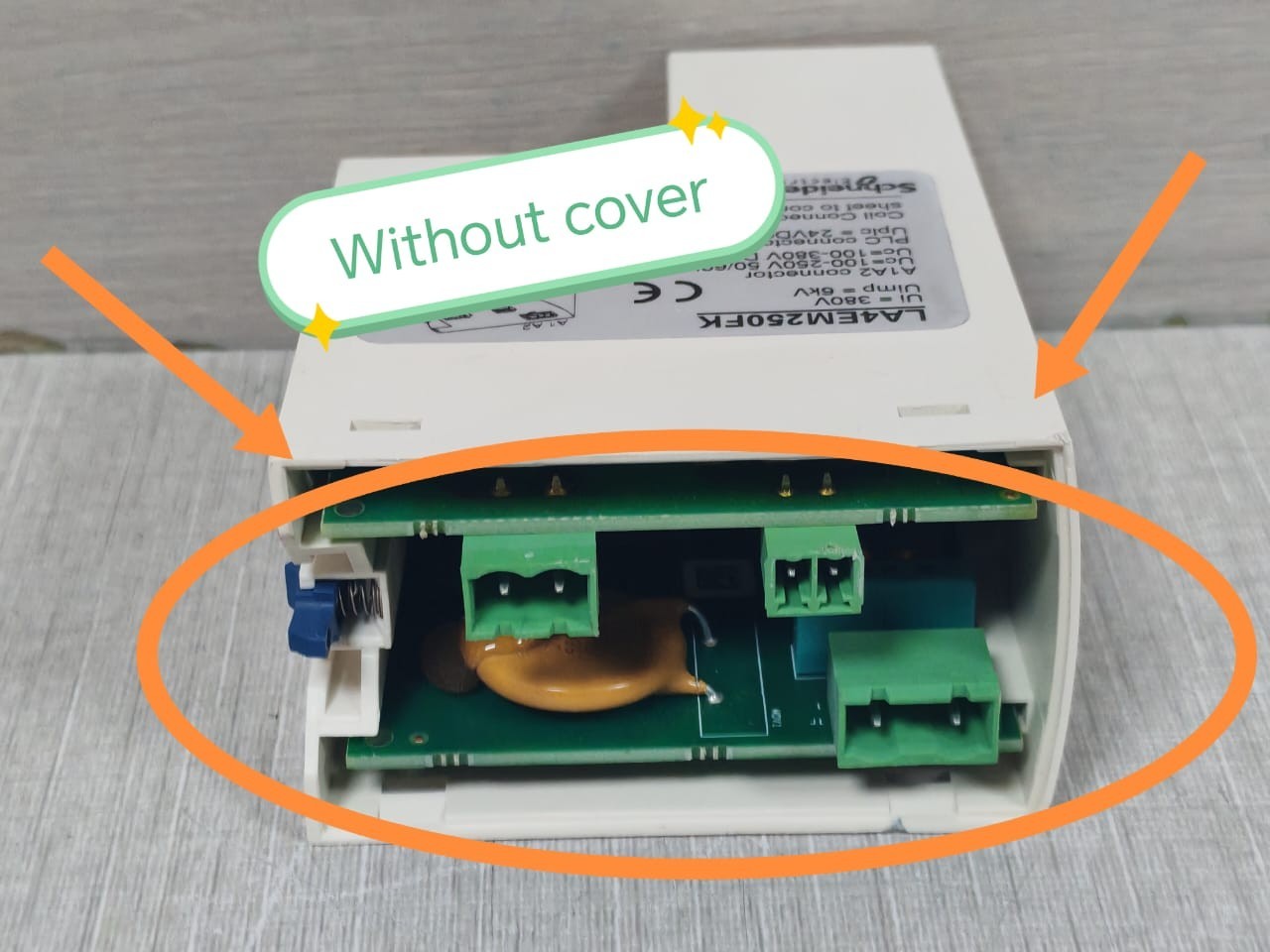Schneider Electric SCHNEIDER ELECTRIC LA4EM250FK Schneider Electric LA4EM250FK Electronic Control Module- Without Cover 5