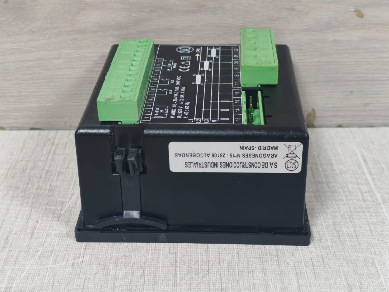 SACI ANG96 SACI ANG96 Network Analyzer 85-264 VAC /80-300VDC 520V 5