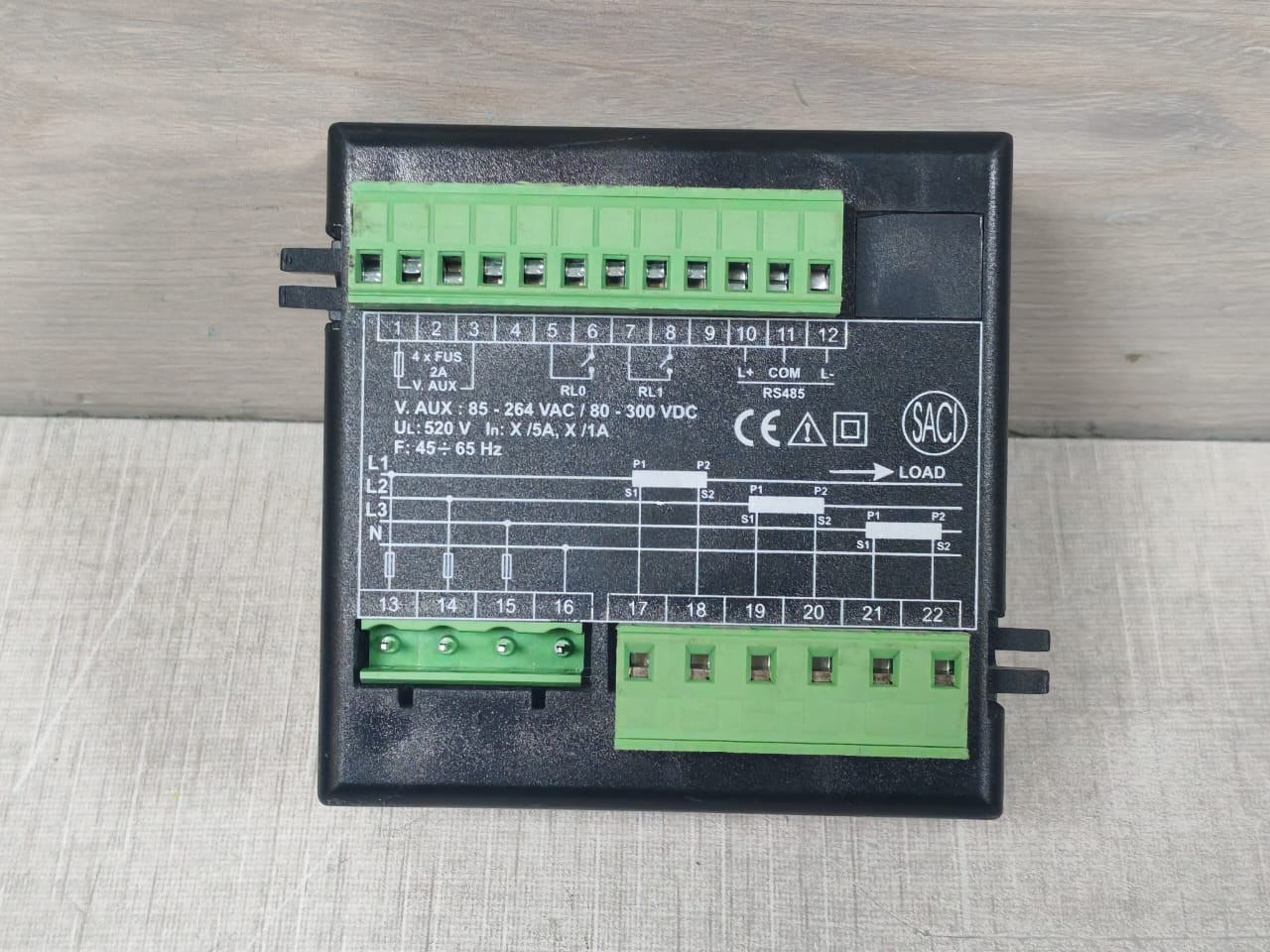 SACI ANG96 SACI ANG96 Network Analyzer 85-264 VAC /80-300VDC 520V 9