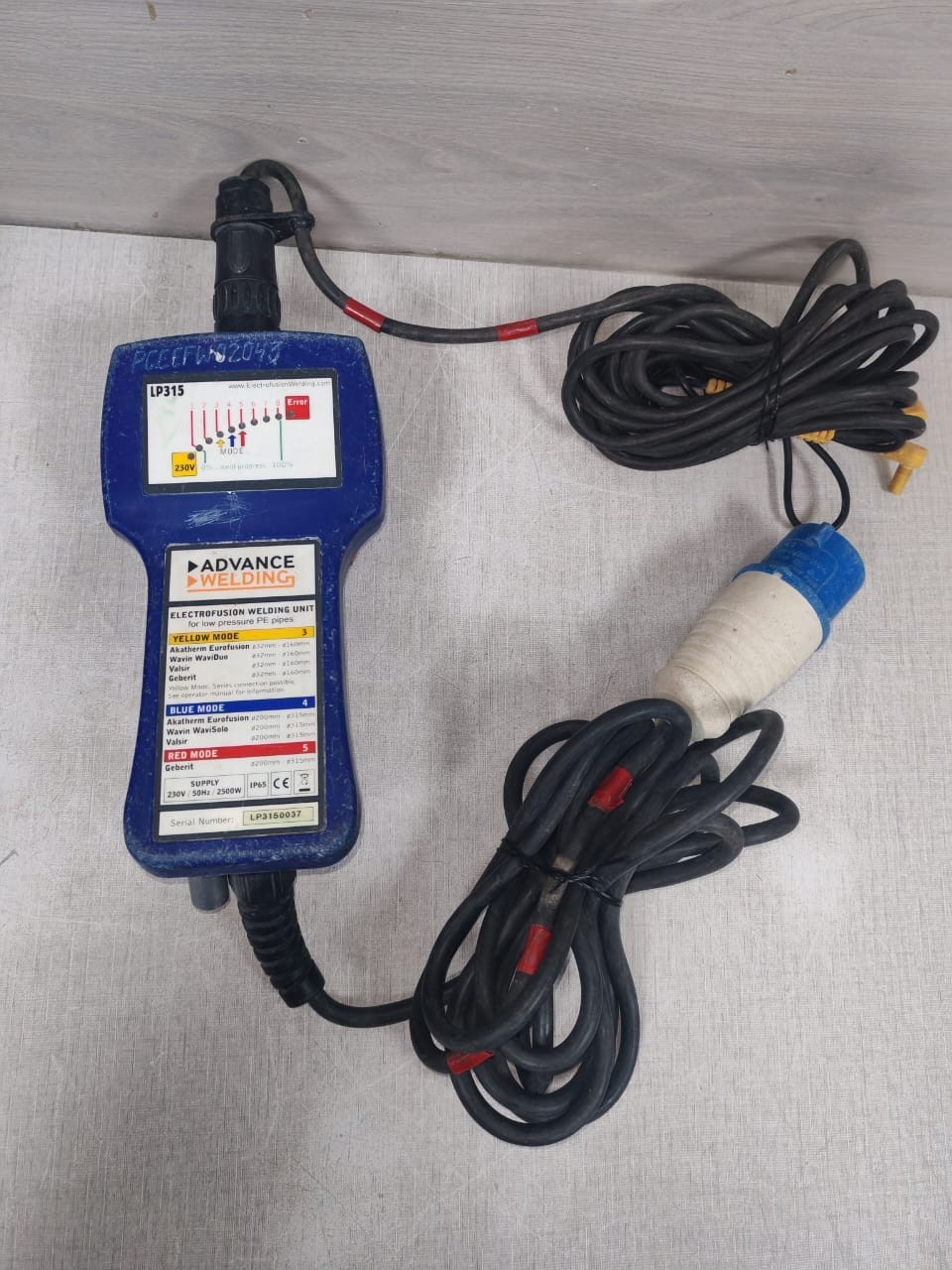Electrofusion Welding LP315 Electrofusion Welding Unit LP315 Advance Welding 2