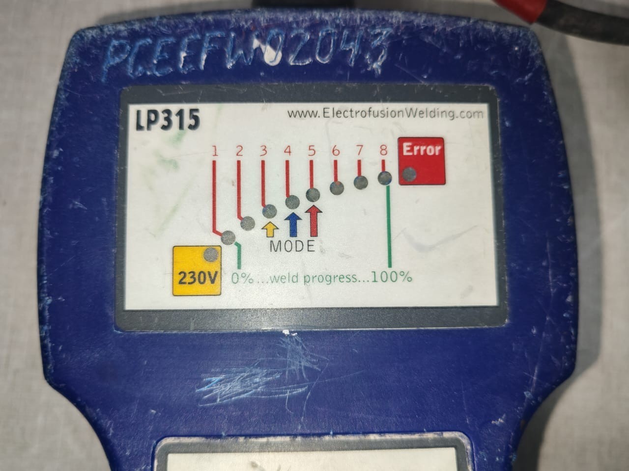Electrofusion Welding LP315 Electrofusion Welding Unit LP315 Advance Welding 4