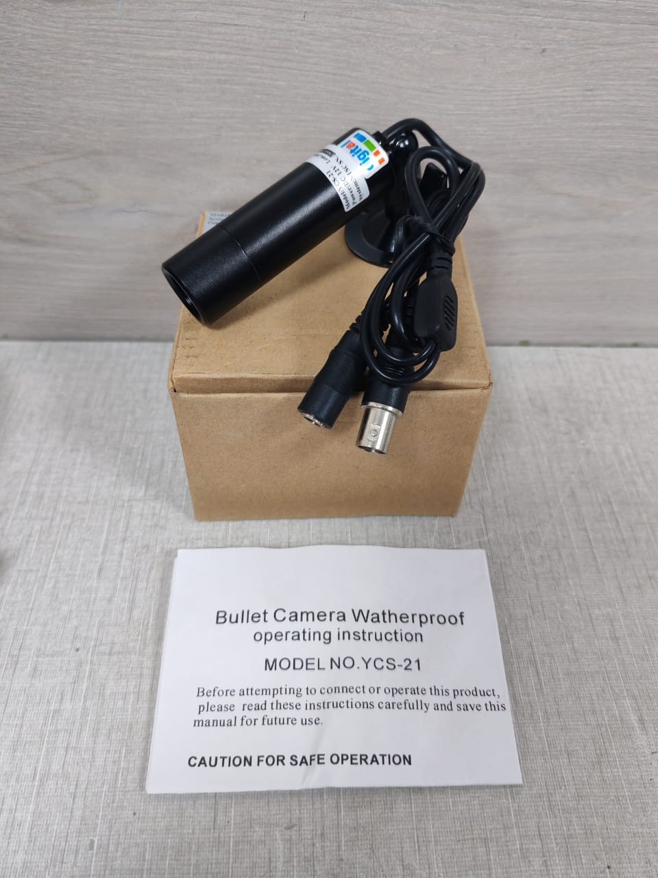 YCS-21 Bullet Camera 3.6mm Lens DC 12V