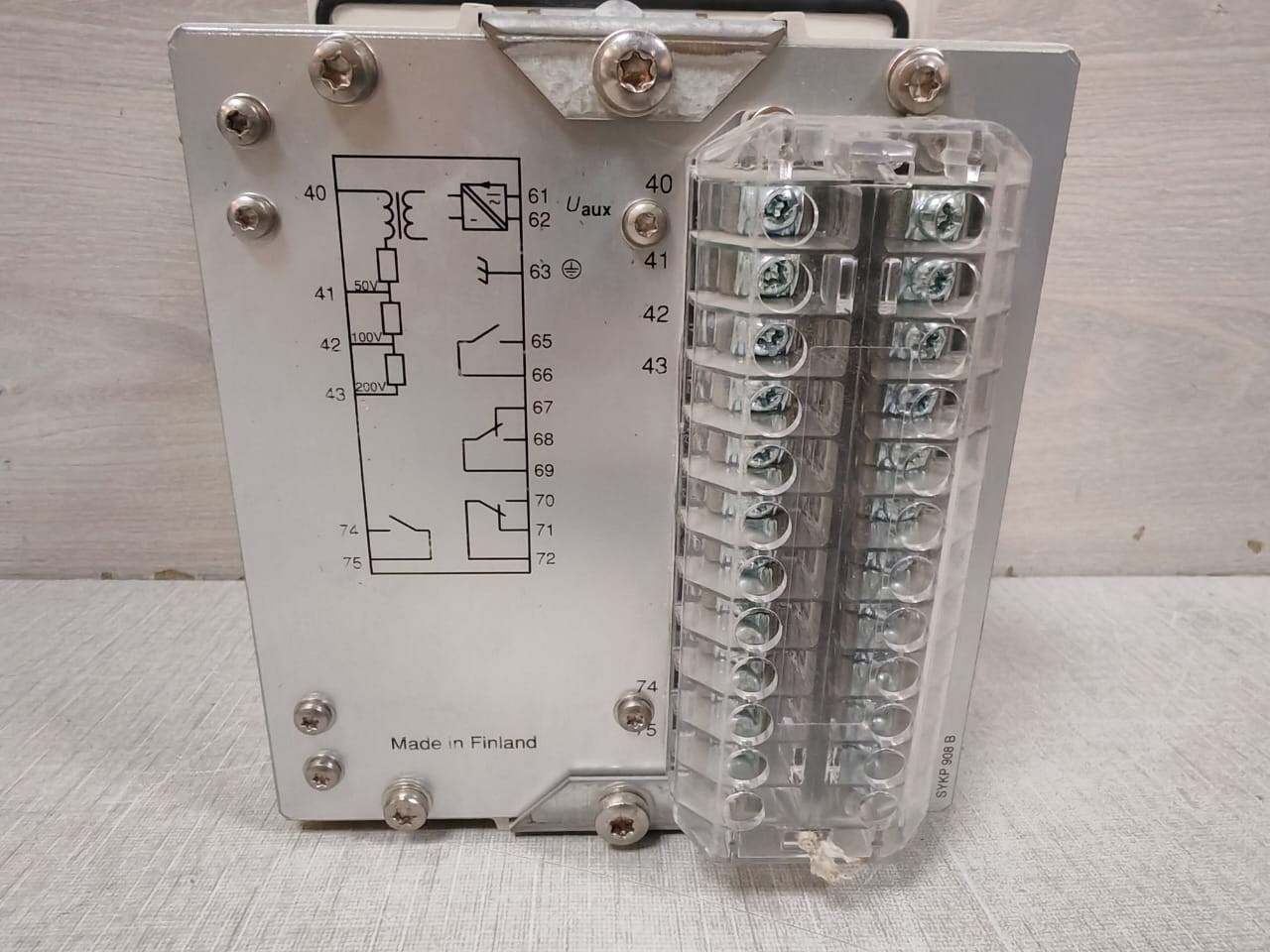 ABB SPAE-010 ABB SPAE 010 HIGH IMPEDANCE PROTECTION RELAY 9