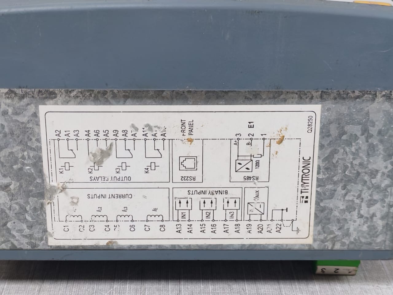 THYTRONIC NA016-5M000 THYTRONIC NA016 Feeder Protection Relay NA016-5M000 6