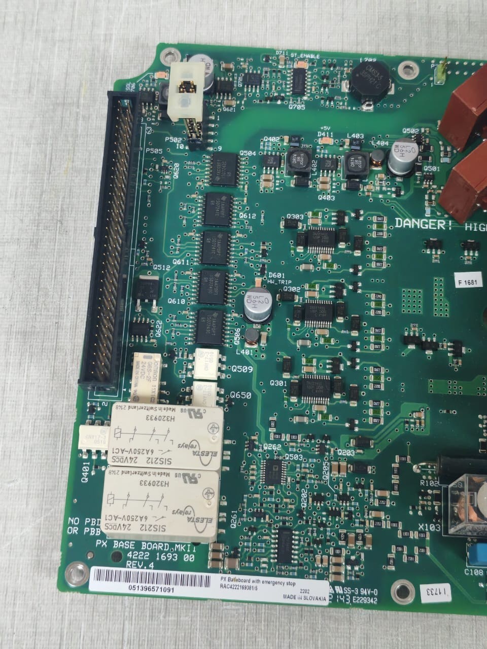 MKII 422169300 REV.4 MKII 422169300 REV.4 PX BASE BOARD FROM INTERTEK 4008002 7