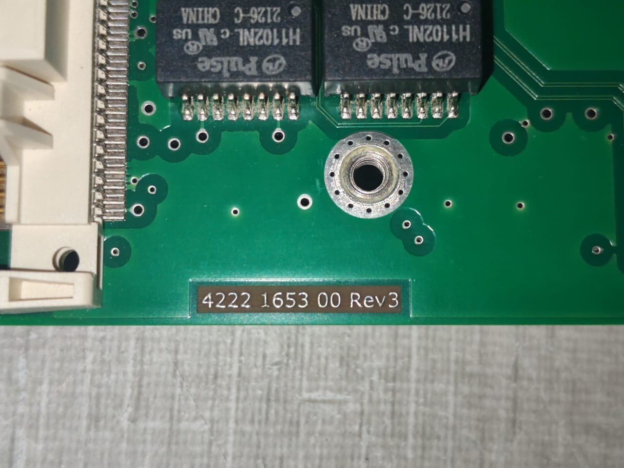 422165300 REV.3 422165300 REV.3 CONNECTOR BOARD FROM INTERTEK 4008002 3