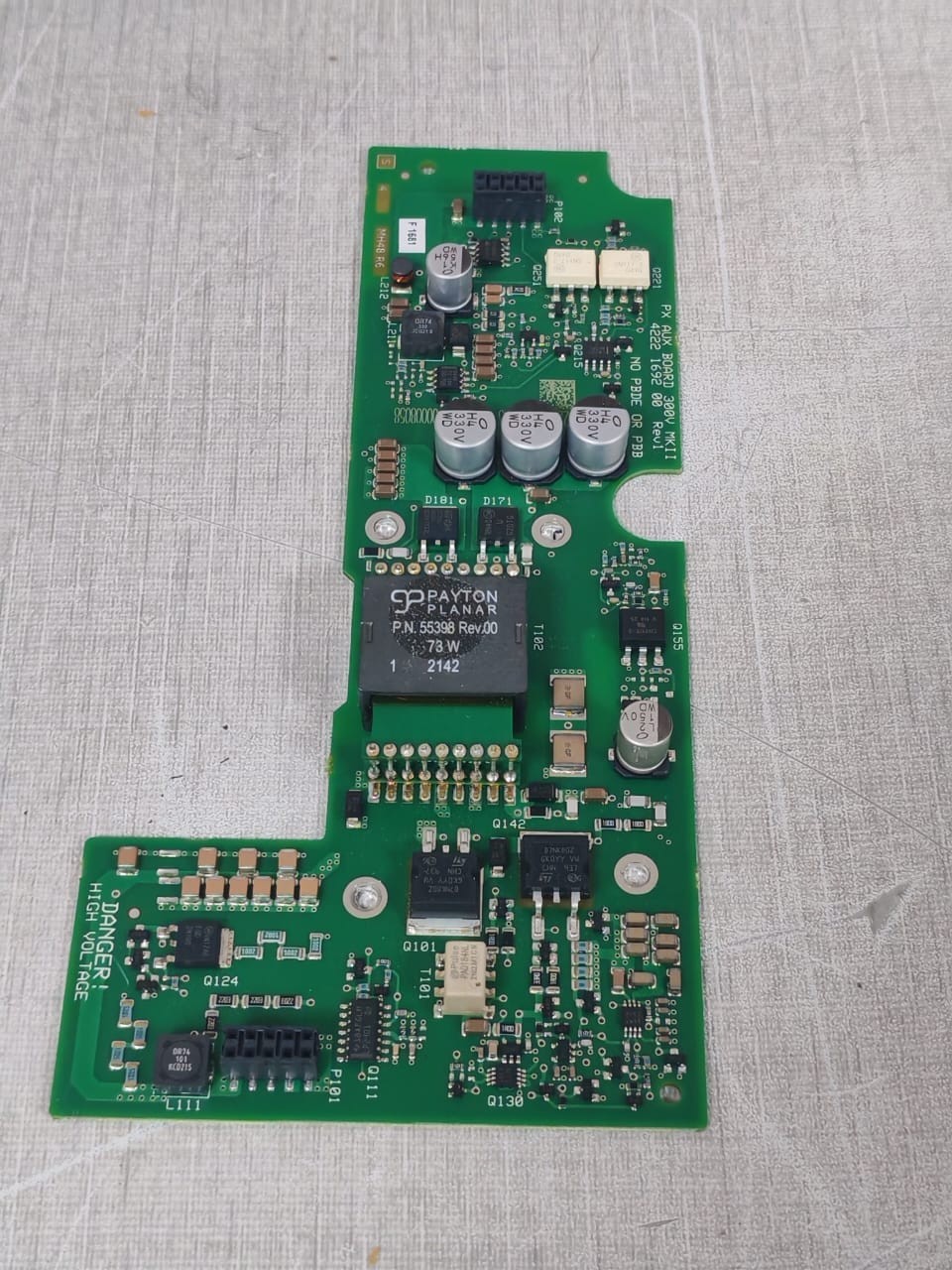 4222139900 REV.7 WITH PH9ED3212PHG REV.A MKII 4222169200 REV.1 PX AUX BOARD 300V FROM INTERTEK 4008002 6