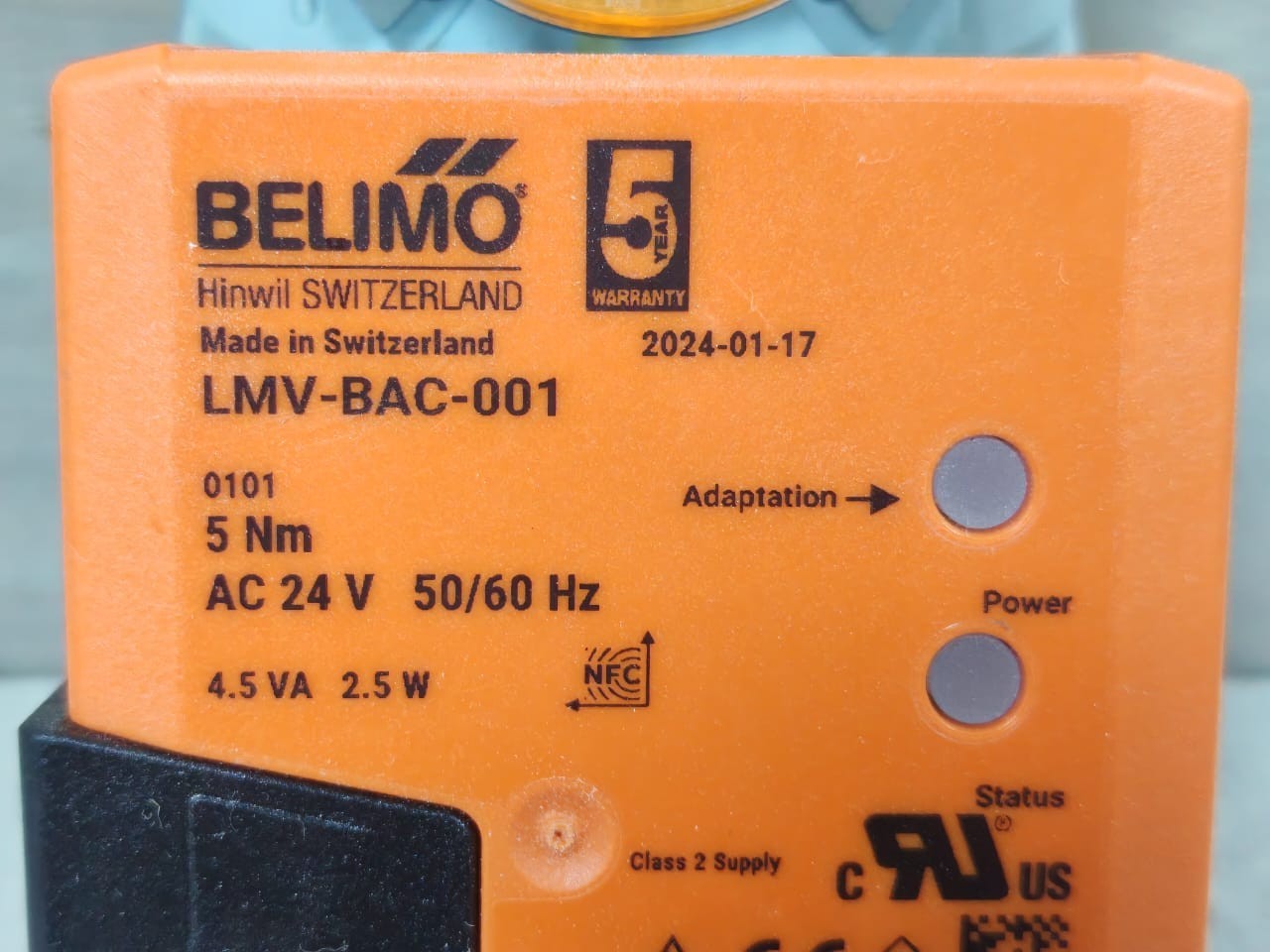 Belimo LMV-BAC-001 BELIMO LMV-BAC-001 CONTROLLER 24V 2