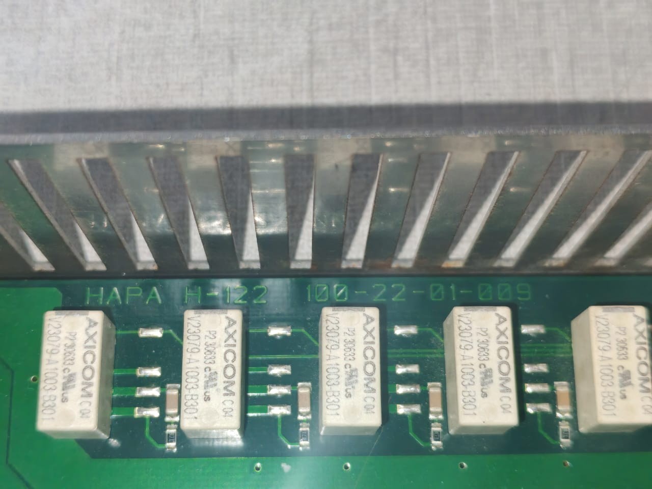 HAPA HAPA-122 HAPA 122/ H-122 100-22-01-009 INPUT OUPUT UNIT 9