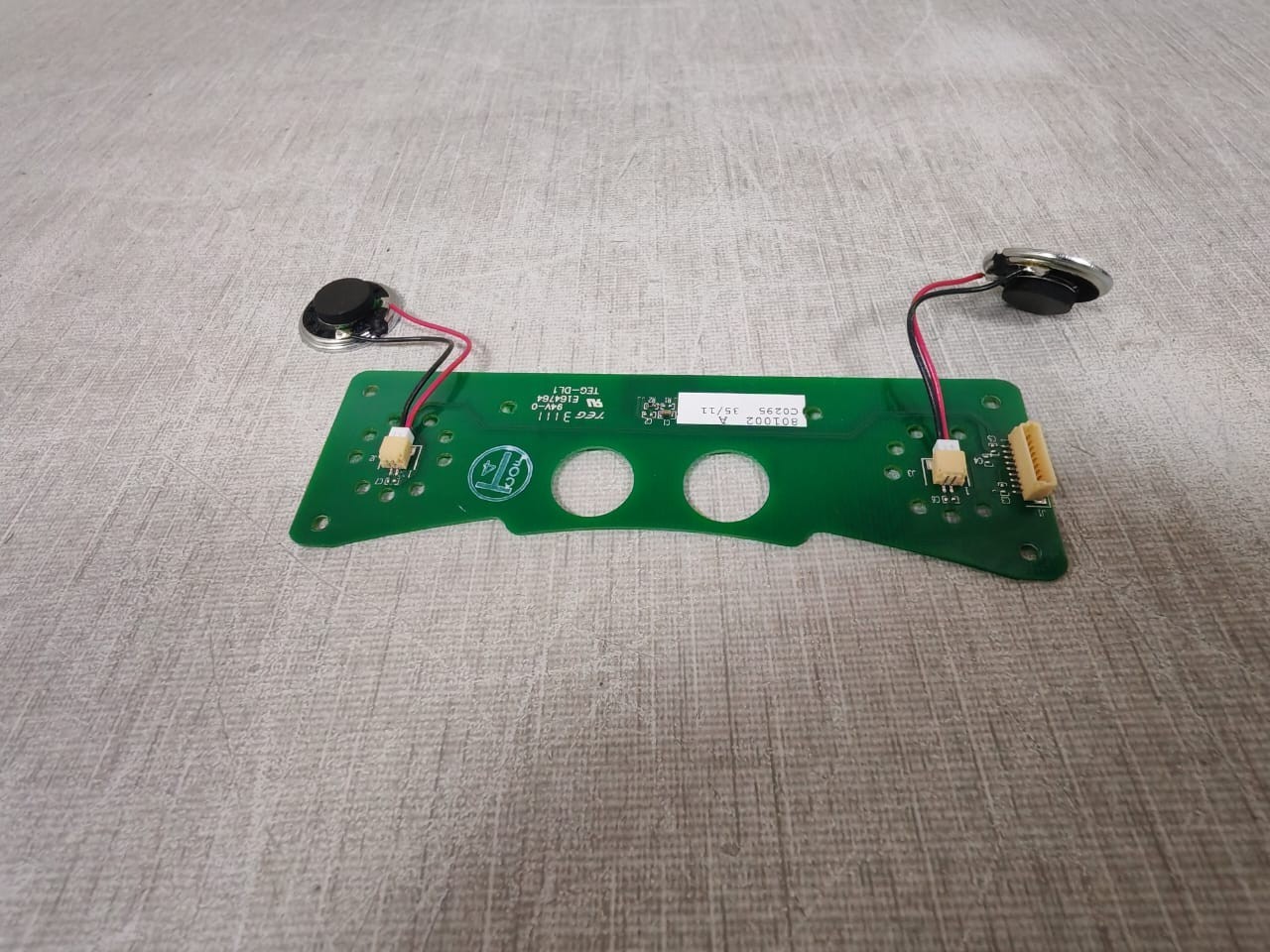 Crossmatch Technologies C0295 801002 A C0295 PCB FROM CROSSMATCH TECHNOLOGIES SEEK II CONTROLLER 6