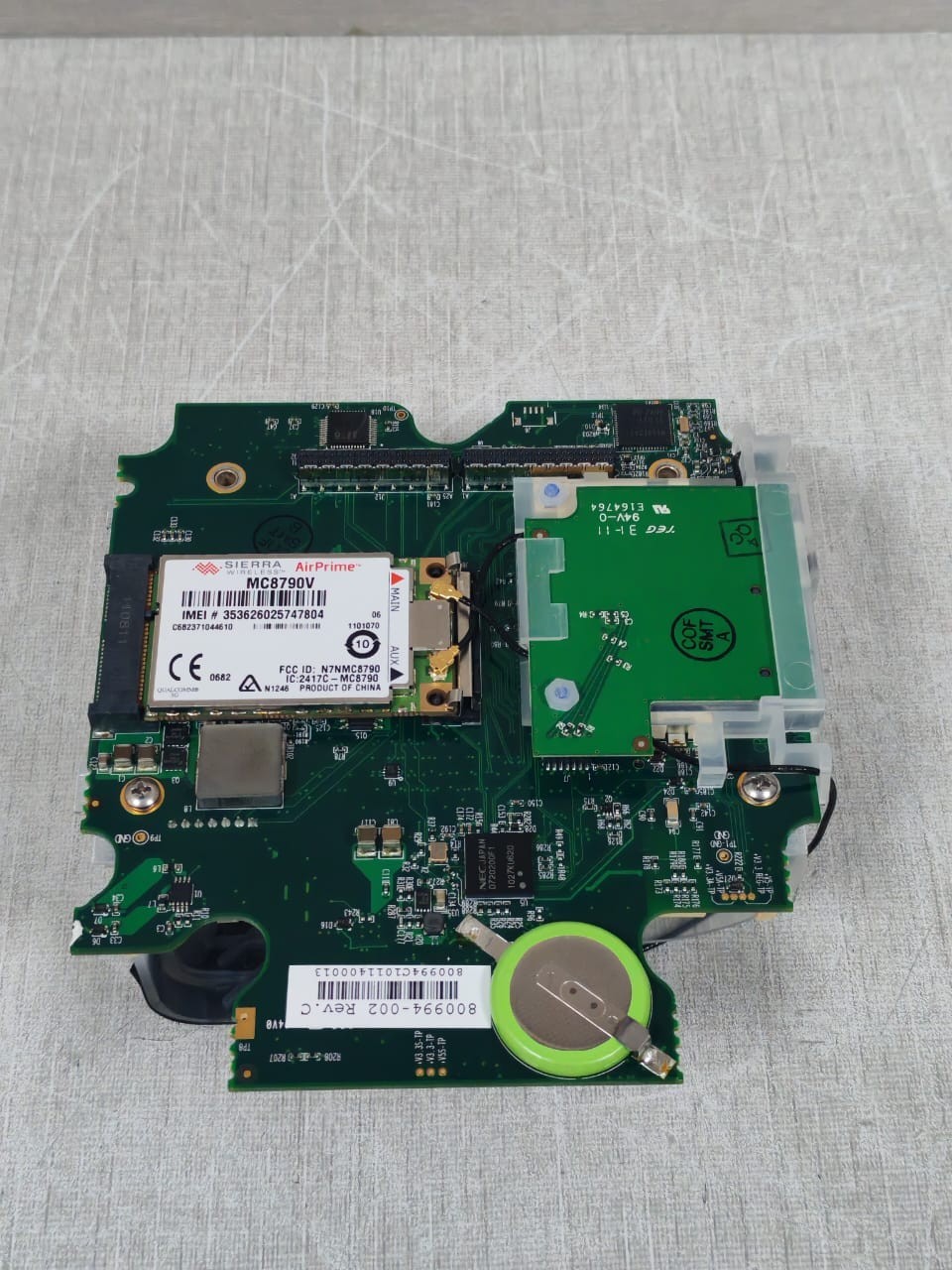 Crossmatch Technologies 800994-002 CROSSMATCH TECHNOLOGIES SEEK II CONTROLLER'S 800994-002 REV C MAIN BOARD ONLY 5